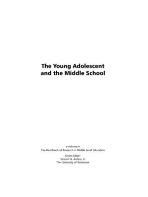 cover image of The Young Adolescent and the Middle School